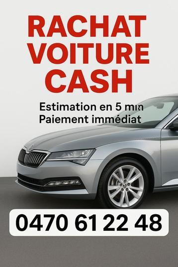 Rachat de voiture d’occasion CASH partout en Belgique !!