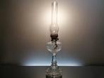Brevete L&B / Baccarat - Tafellamp - petroleumlamp - Glas,, Antiek en Kunst