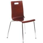 Stoel Holt | Multiplex (Walnoot) | Zithoogte 46cm |, Zakelijke goederen, Verzenden, Nieuw in verpakking