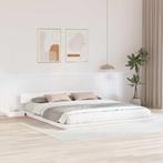 vidaXL Bedframe Wit 180 x 200 cm Hout, Verzenden, Nieuw
