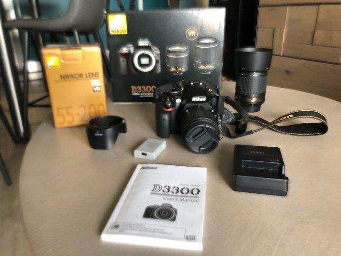 Nikon D3300 + 18-55mm + 55-200mm Appareil photo reflex, TV, Hi-fi & Vidéo, Appareils photo numériques