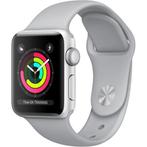 Apple Watch Series 3 38mm Zilver | Witte sportband | SALE!, Handtassen en Accessoires, Overige Accessoires, Ophalen of Verzenden