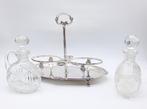 Olie-en-azijnstelletje - Glas, Zilver