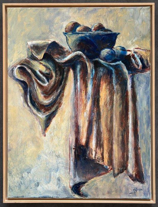 Mieke Diekmann (1950) - Kleurrijk fantasie stilleven, Antiek en Kunst, Kunst | Schilderijen | Klassiek