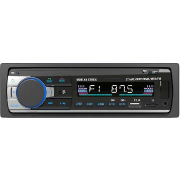 Strex Autoradio met Bluetooth voor alle autos - USB, AUX en