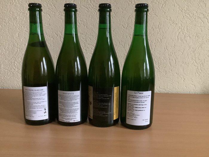 Cantillon - Lou Pepe Gueuze 2020, Ashanti 2023, 50°N-4°E, Verzamelen, Wijnen