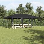 vidaXL Partytent Antraciet 400 x 600 cm Polyester, Staal, Verzenden, Nieuw
