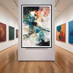 Dam Domido - Abîme - 150 x 95 cm - Abstract painting, Antiek en Kunst