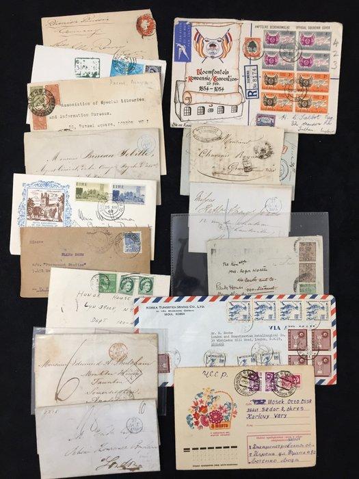 Wereld - World Covers Cards Tsjechië Bohemië Lux GB, Postzegels en Munten, Postzegels | Amerika