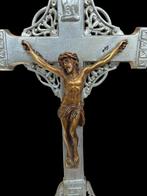 Art Deco Kruis - Metaal - 1920-1930 - 40 cm