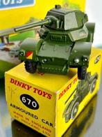 Dinky Toys 1:43 - Model militair voertuig -ref. 670 Armoured