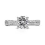 Other brand - Ring - 18 karaat Witgoud -  1.12ct. tw., Nieuw