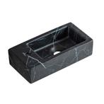 Fontein Best Design Allure 36x18x9 cm Links Marmer Zwart, Doe-het-zelf en Bouw, Ophalen of Verzenden, Nieuw, Overige typen