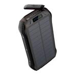 Solar Powerbank met 3 Poorten 26.800mAh - Ingebouwde Zaklamp, Télécoms, Verzenden