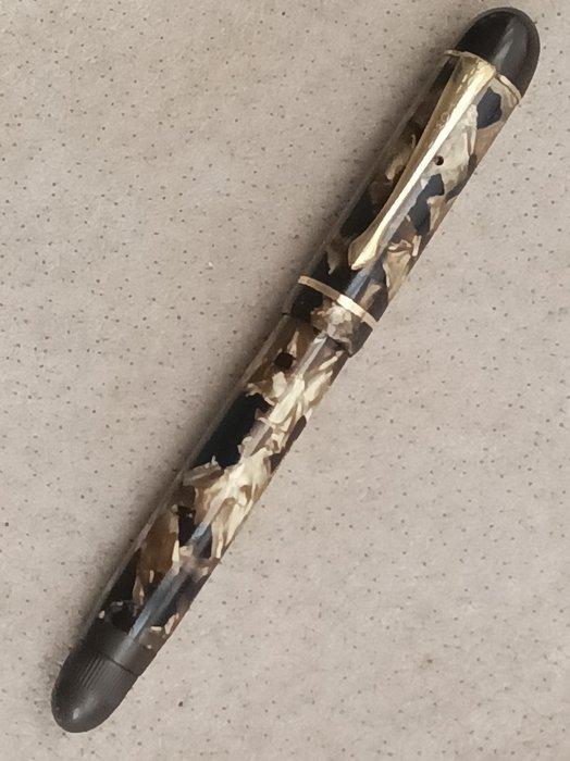 Soennecken The TOWER Brown Marbled Pearl - Stylo à plume, Collections, Stylos