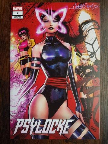 Psylocke #2 - Signed by Nathan Szerdy + COA - 1 Signed comic