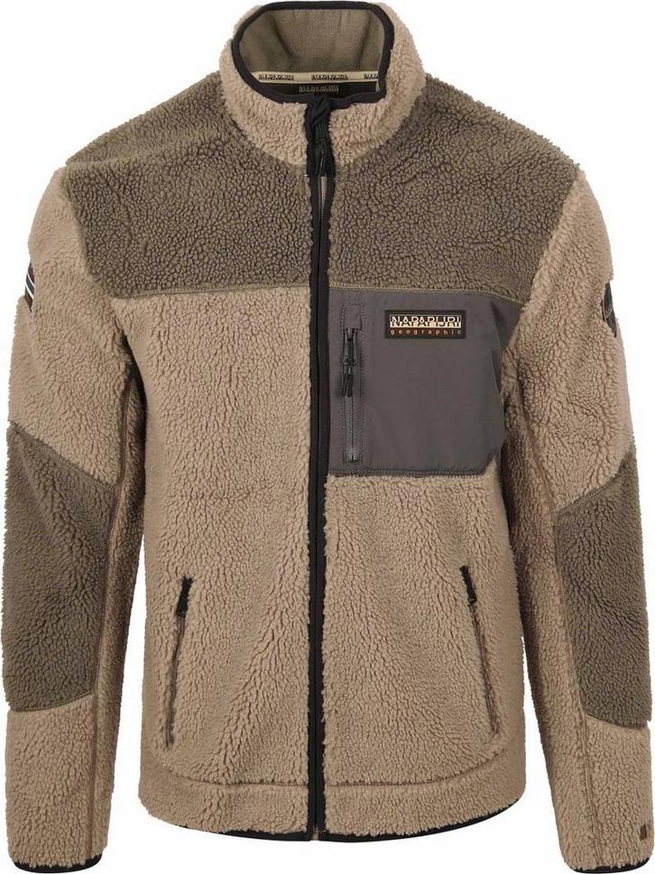 Napapijri Vest Yupik Fleece Nature maat Maat 48/50 (M) Heren, Kleding | Heren, Truien en Vesten, Groen, Nieuw, Maat 48/50 (M)