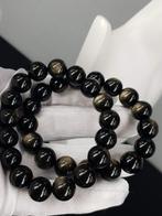 Natuurlijke goudglans obsidiaan armbanden lengte in