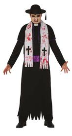 Zombie Priester Halloween Kostuum Heren L, Verzenden, Nieuw
