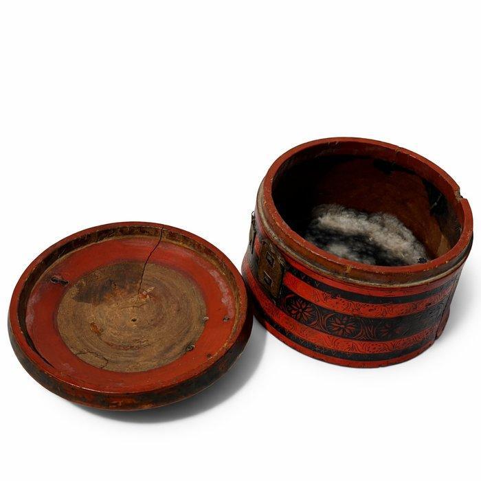 Cercueil - Bois - Inde - Compagnie anglaise des Indes, Antiquités & Art, Art | Art non-occidental