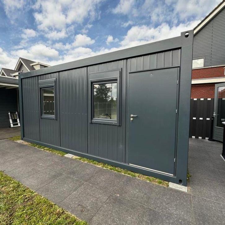 Kwalitatieve Containerwoning Met Sanitair - Snelle levering, Doe-het-zelf en Bouw, Containers