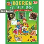 Dieren In Bos Leerkleur Stickerboek 9789024380169, Boeken, Verzenden, Zo goed als nieuw