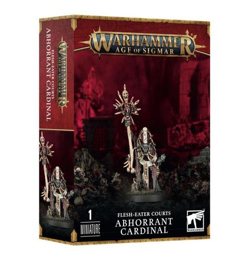 Flesh-Eater Courts Abhorrant Cardinal (Warhammer nieuw), Hobby & Loisirs créatifs, Wargaming, Enlèvement ou Envoi