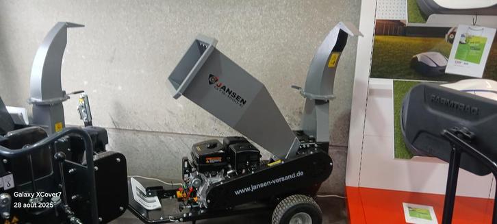 Broyeur de branche Jansen GTS-1500, Zakelijke goederen, Machines en Bouw | Tuin, Park en Bosbouw