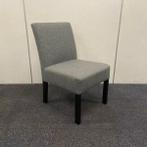 Complete set 4 stuks eetkamerstoelen, grijs zwart