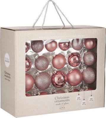 Tweedekans | House of Seasons Kerstballen Set - 42 Stuks - beschikbaar voor biedingen