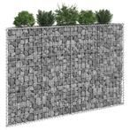 vidaXL Gabion plantenbak trapezium 150x20x100 cm, Tuin en Terras, Verzenden, Nieuw