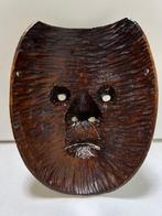 Noh masker - Hout, Hoogwaardige Noh-masker - Heita -, Antiek en Kunst