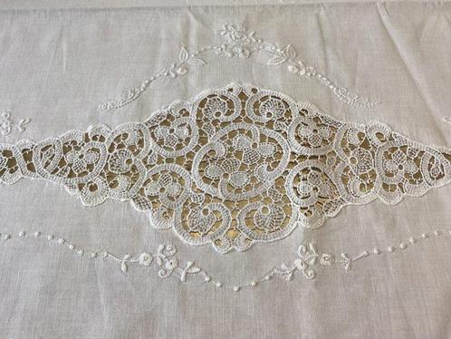 Laken (3)  - 270 cm - 220 cm, Antiek en Kunst, Antiek | Tapijten, Tafelkleden en Textiel