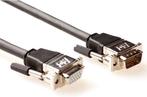 ACT VGA verloopkabel m/f 3m Zwart Nieuw, Audio, Tv en Foto, Audiokabels en Televisiekabels, Ophalen of Verzenden, Zo goed als nieuw
