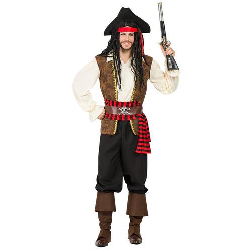 Piraat Kostuum Bruin Rood Heren, Vêtements | Hommes, Costumes de carnaval & Vêtements de fête, Envoi