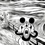 Tony Fernandez - Mickey Mouse & Goofy Inspired By Edvard