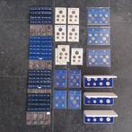 België. 1971 à 1981 / Collection de 36 coffrets / set pièces