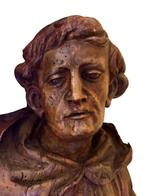 Sculpture, San Francesco - 132 cm - Bois, Antiek en Kunst