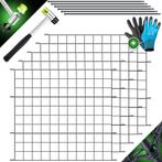 KESSER® 5x Vijverhek - Tuinhek - Steekhek - 71x66cm - Antrac, Verzenden, Nieuw