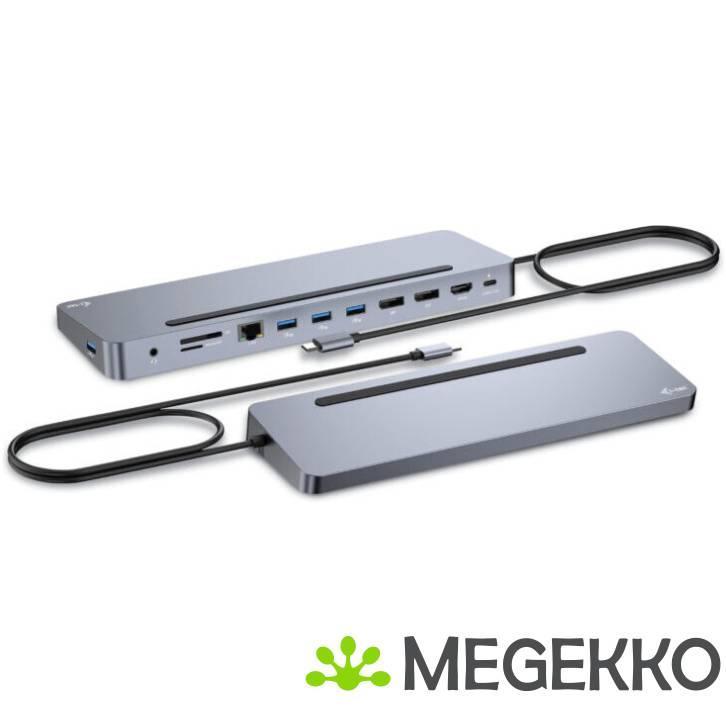I-tec USB-C Metal Ergonomic 3x 4K Display Docking Station, Informatique & Logiciels, Ordinateurs & Logiciels Autre, Envoi