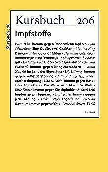 KursBook 206: Impfstoffe.  Armin Nassehi (Hrsg.)  Book, Livres, Livres Autre, Envoi