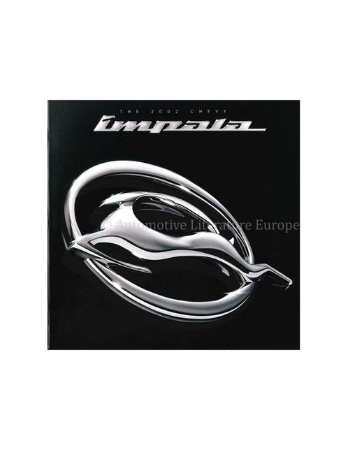 2002 CHEVY IMPALA BROCHURE ENGELS, Boeken, Auto's | Folders en Tijdschriften, Ophalen of Verzenden