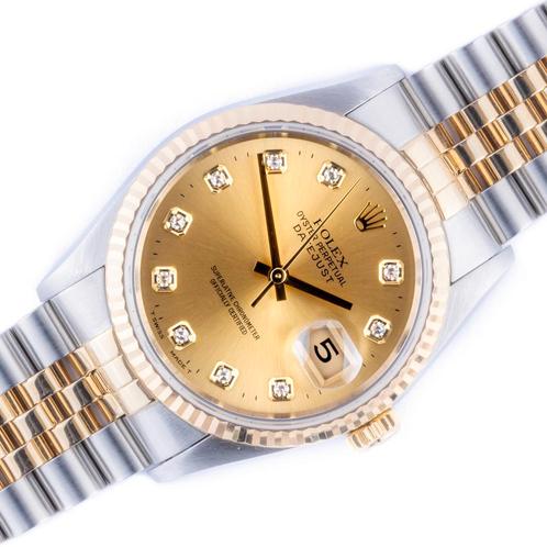 Rolex Datejust 36 16233 uit 1993, Handtassen en Accessoires, Horloges | Heren, Verzenden