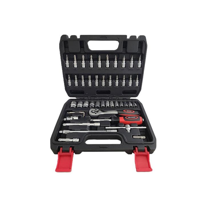 WEBER TOOLS 1/4 Doppenset gereedschapkoffer (46-delig), Doe-het-zelf en Bouw, Gereedschap | Handgereedschap, Nieuw, Ophalen of Verzenden