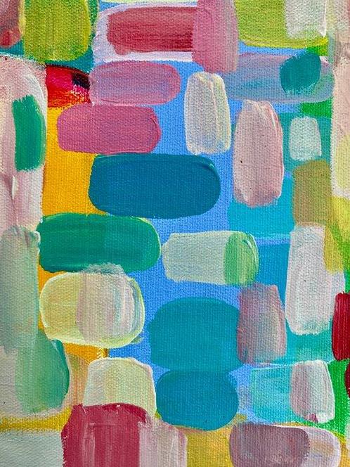Anna Dart - First Summer Days, Antiek en Kunst, Kunst | Schilderijen | Modern