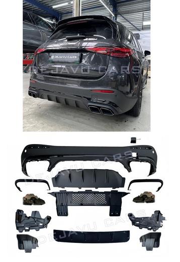 GLC63 AMG Look Diffuser voor Mercedes Benz GLC X254 SUV, Autos : Divers, Tuning & Styling, Ophalen of Verzenden