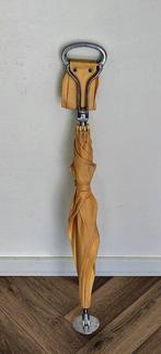 Wandelstok - Vintage paraplu / wandelstok met zitje - Staal