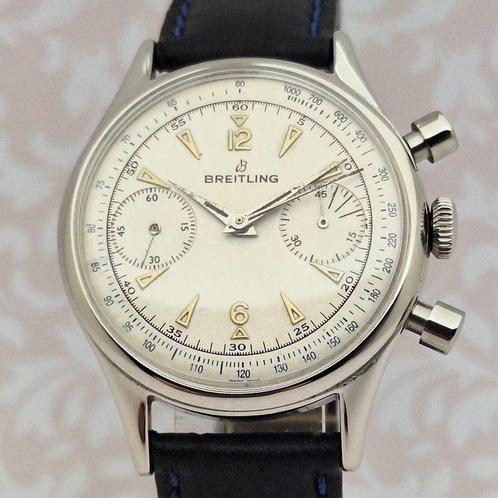 Breitling - Chronographe Suisse - Cal. Vênus 188 - Sans Prix, Handtassen en Accessoires, Horloges | Heren