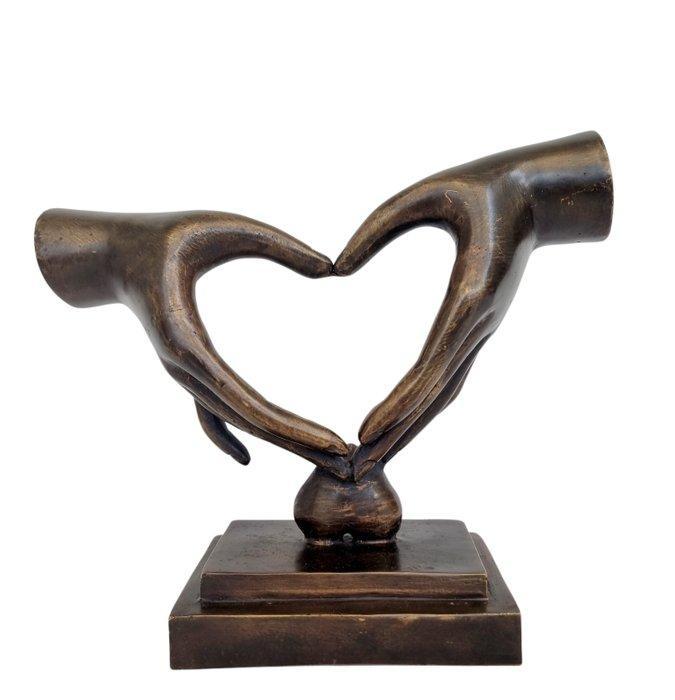 sculptuur, Together as one - 26 cm - Brons, Antiek en Kunst, Curiosa en Brocante