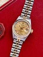 Rolex Lady-Datejust 26 69173G uit 1986, Bijoux, Sacs & Beauté, Verzenden